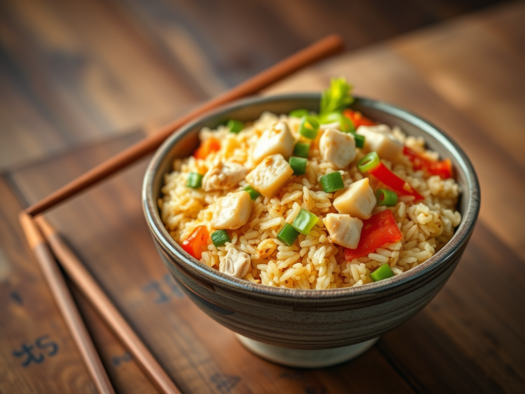 Chicken Egg Fried Rice Lite: Takeout Vibes, Home-Cooked&nbsp;Smarts