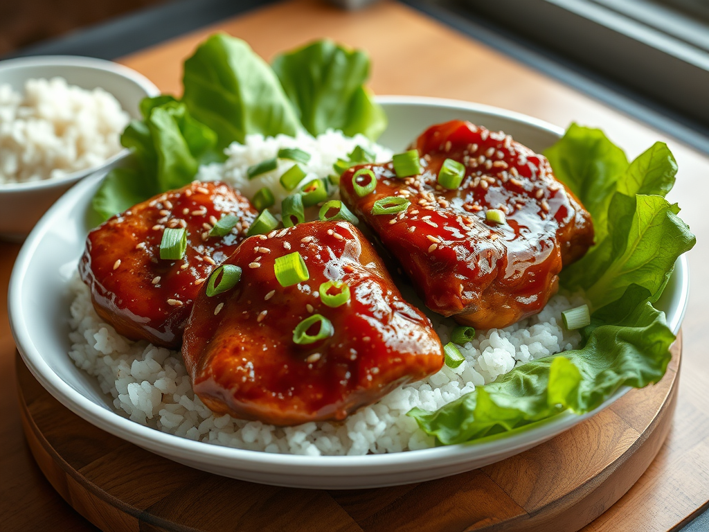Quick Korean Marinated Chicken: Sweet, Savoury, and&nbsp;Sizzling