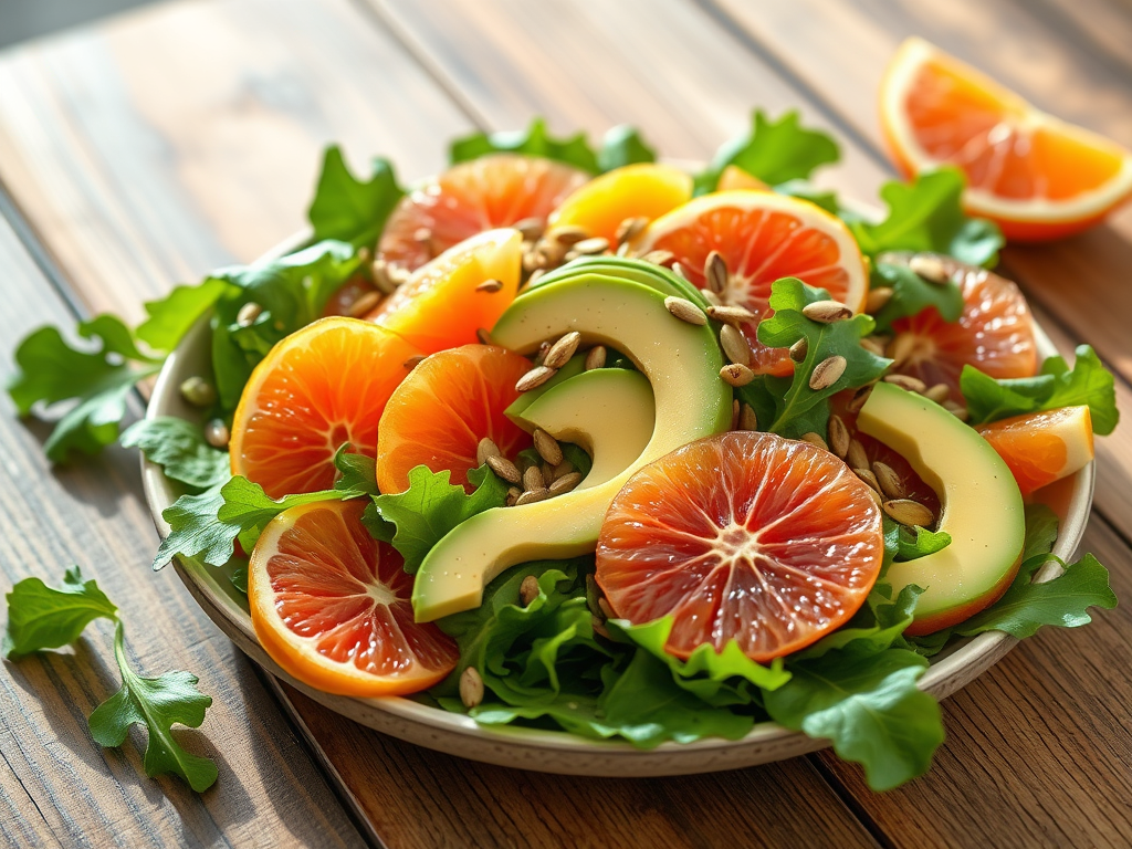 Citrus & Avocado Salad with Toasted&nbsp;Seeds