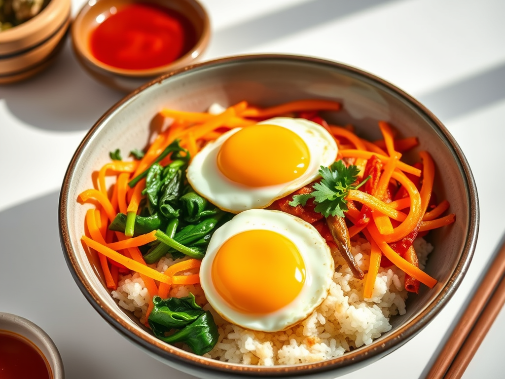 Lazy Bibimbap: A 10-Minute Rice Bowl with&nbsp;Vibes