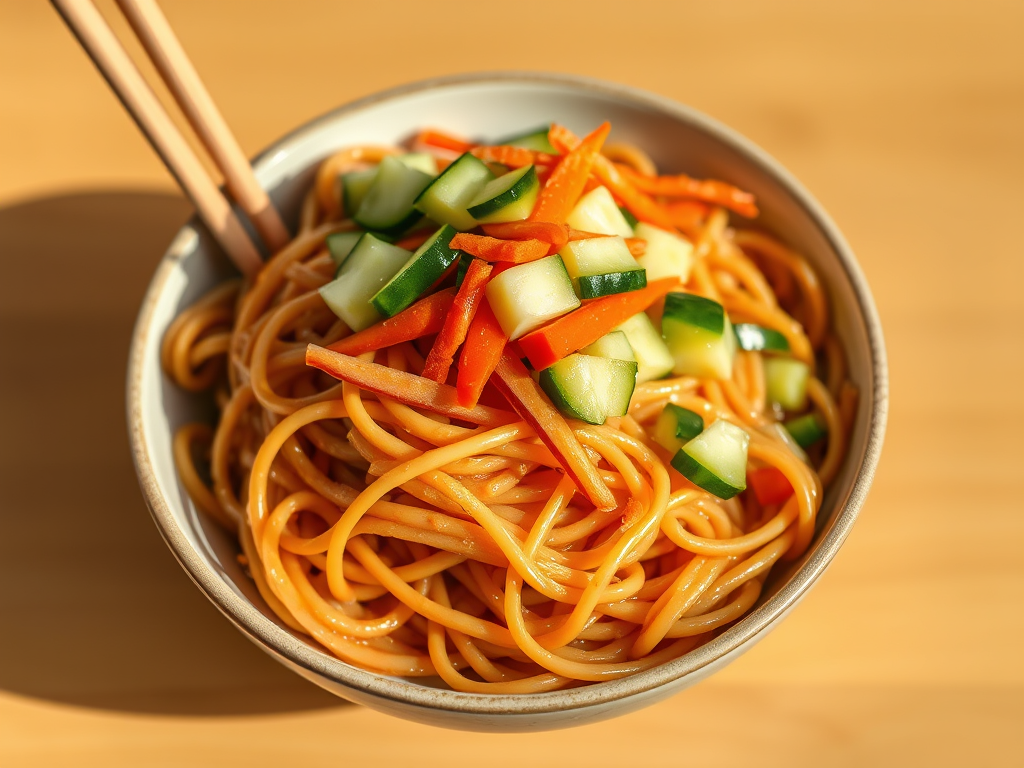 Quick Peanut Noodles (Dan Dan Style – Minus the&nbsp;Fuss)