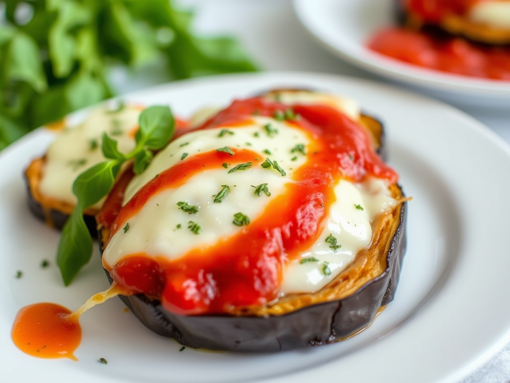 Baked Eggplant with Mozzarella: Veggie Parm Vibes, No&nbsp;Fuss