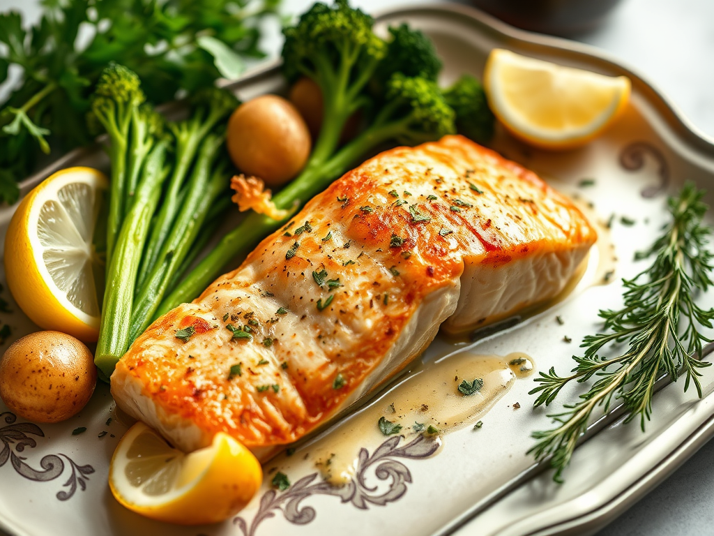 One-Pan Lemon & Herb&nbsp;Salmon