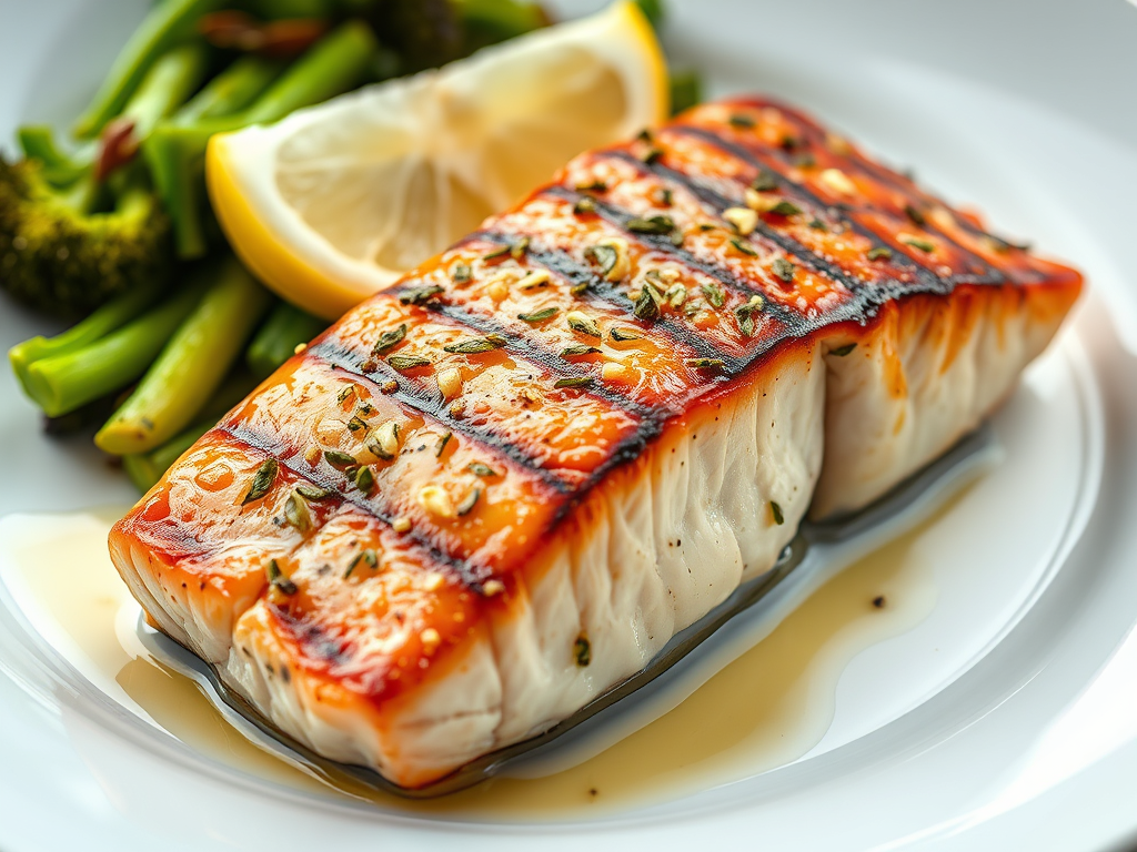 Garlic & Herb Grilled&nbsp;Salmon