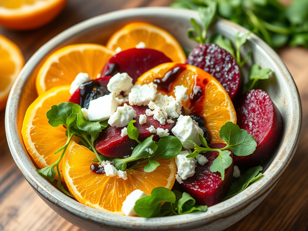 Citrus Beetroot Salad with&nbsp;Feta