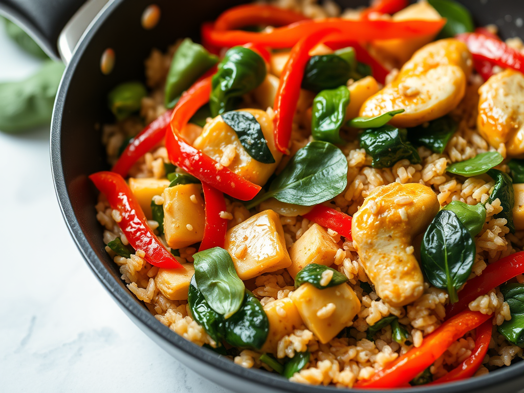 Healthy 20-Minute Chicken Stir-Fry for&nbsp;One