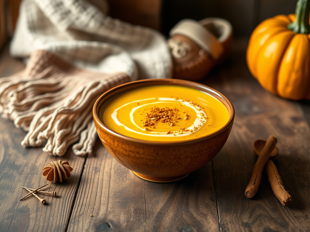 Turmeric Pumpkin Soup for&nbsp;One