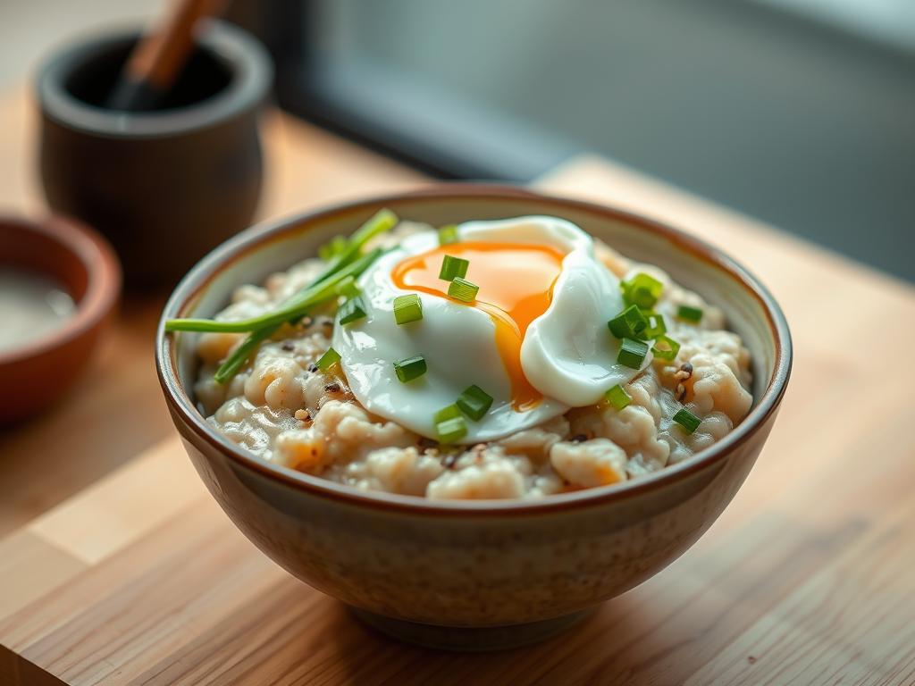 Poached Egg & Miso&nbsp;Oats