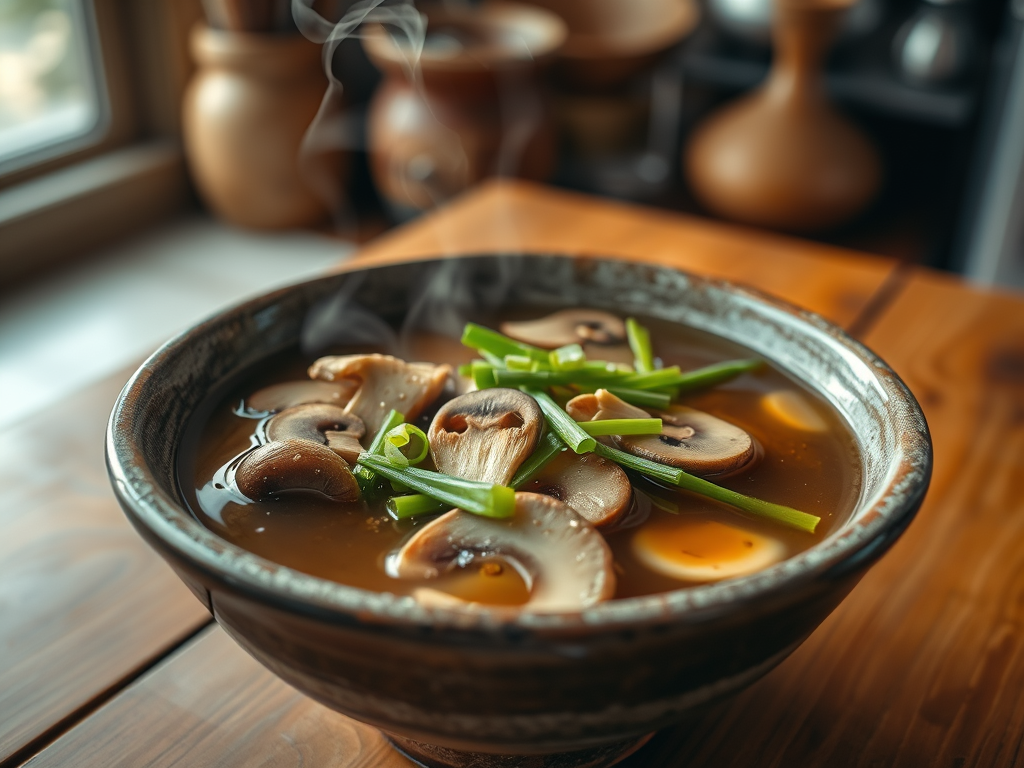 Miso Mushroom Gut-Healing&nbsp;Soup