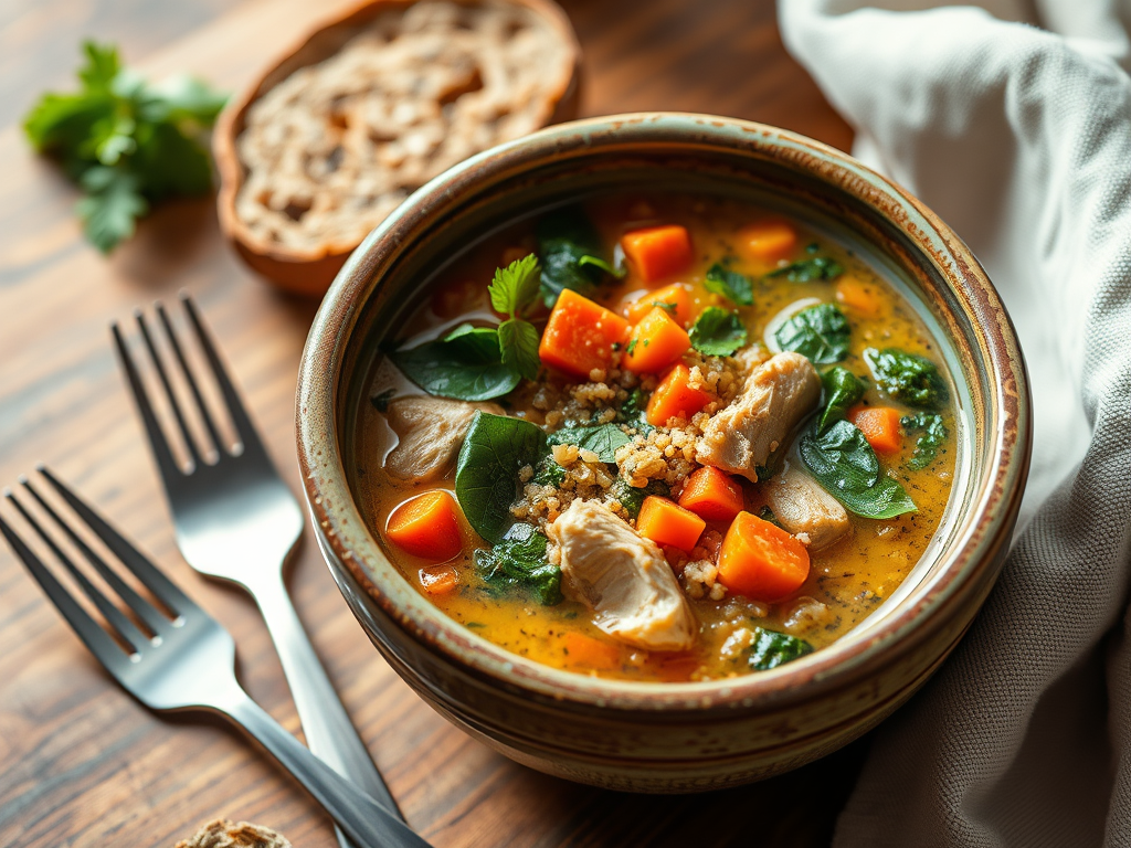 Chicken & Quinoa Energy&nbsp;Soup