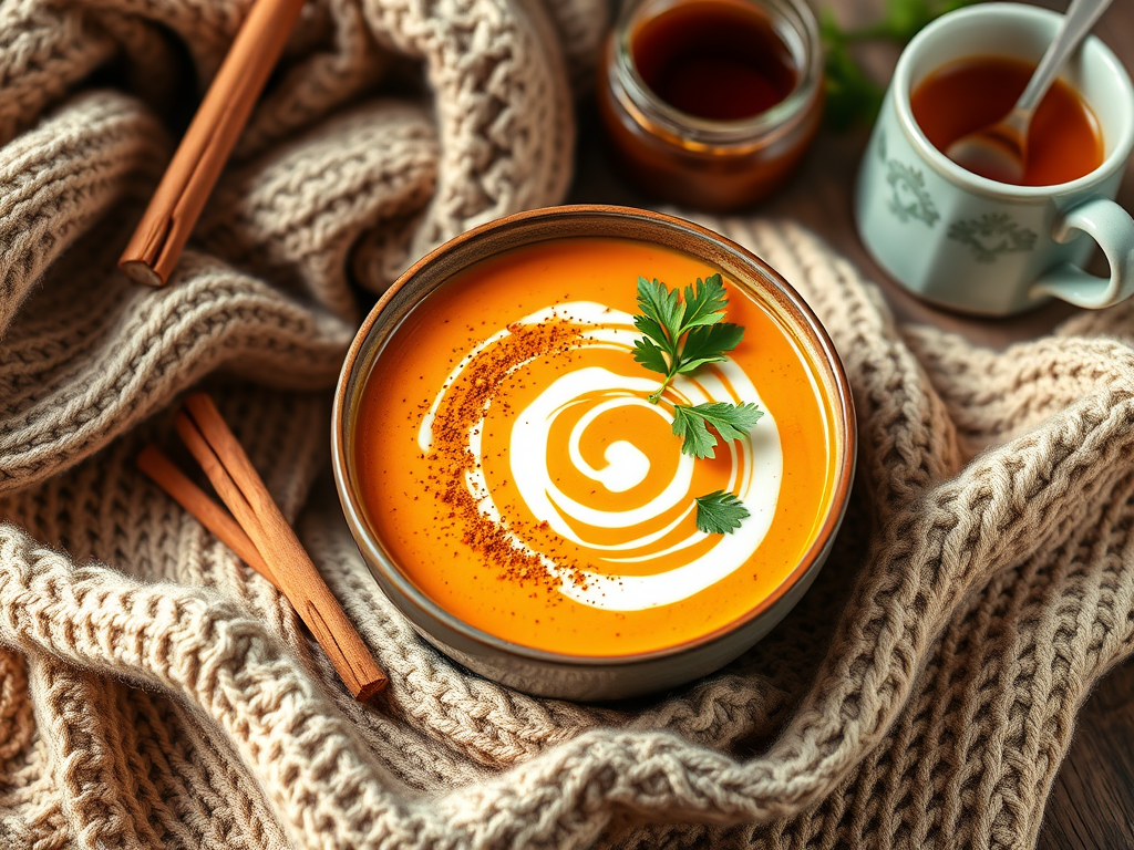 Red Lentil & Coconut Calm-Your-Nerves Soup