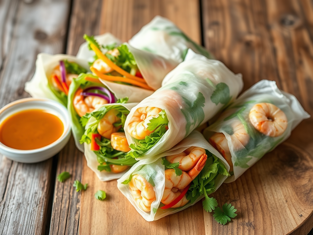 Rice Paper Roll Lunch Pack with Dipping&nbsp;Sauce