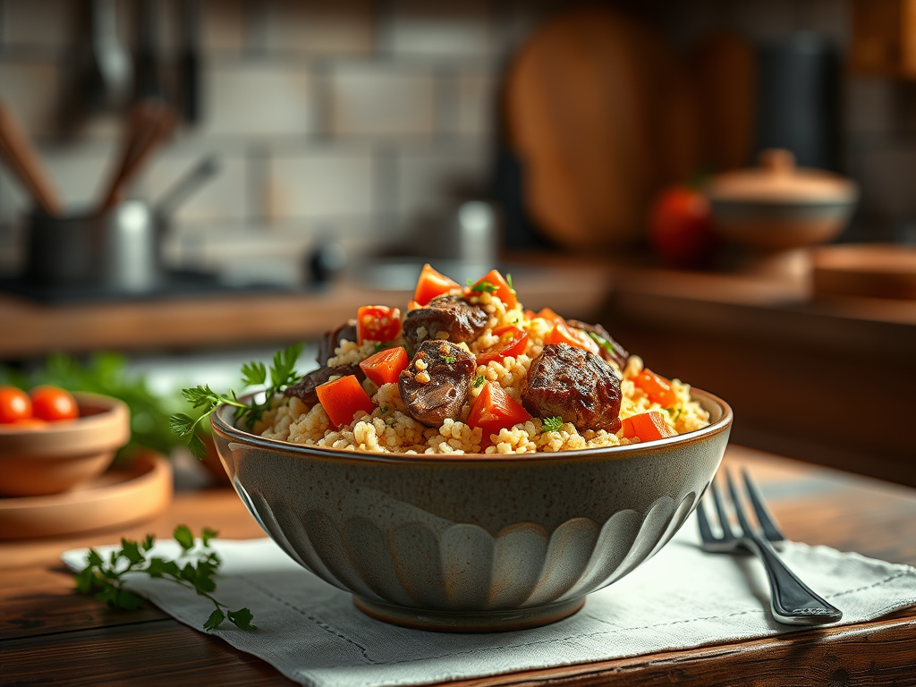 Easy Lamb & Couscous Bowl for One – Big Flavour, Low&nbsp;Fuss