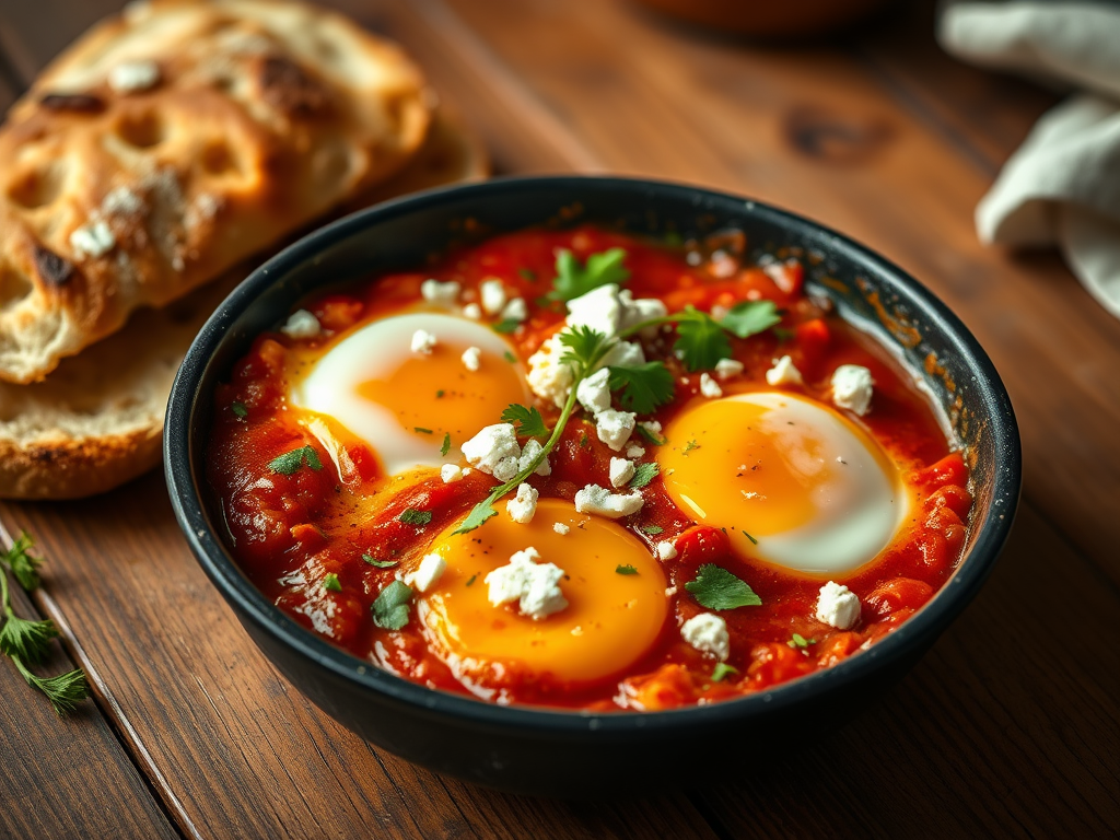 Shakshuka with Feta & Fresh Herbs&nbsp;(Single-Serve)