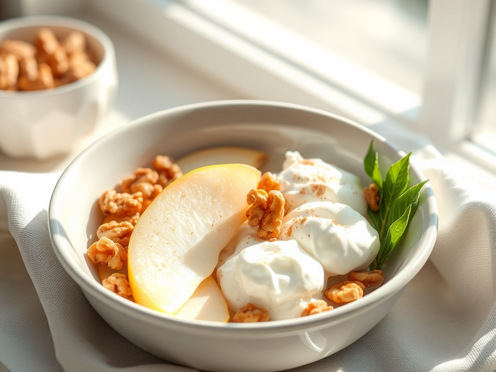 Pear, Ricotta & Walnut&nbsp;Bowl