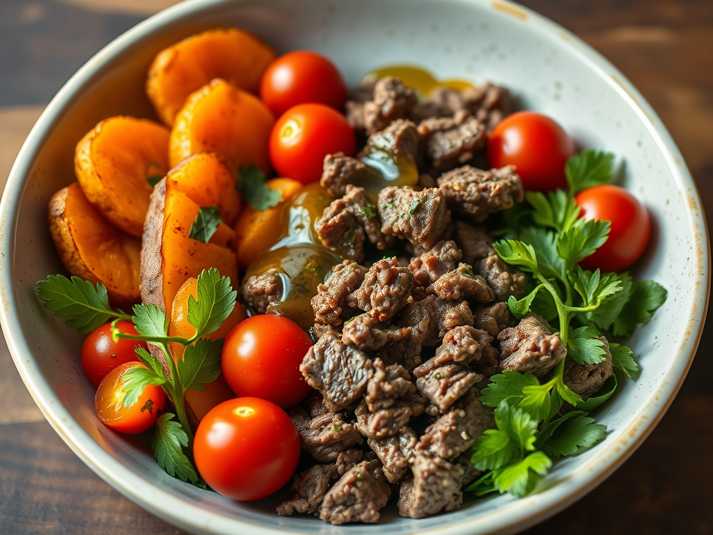 Beef & Sweet Potato Power Bowl – A Muscle-Boosting Post-Workout Favourite for&nbsp;One
