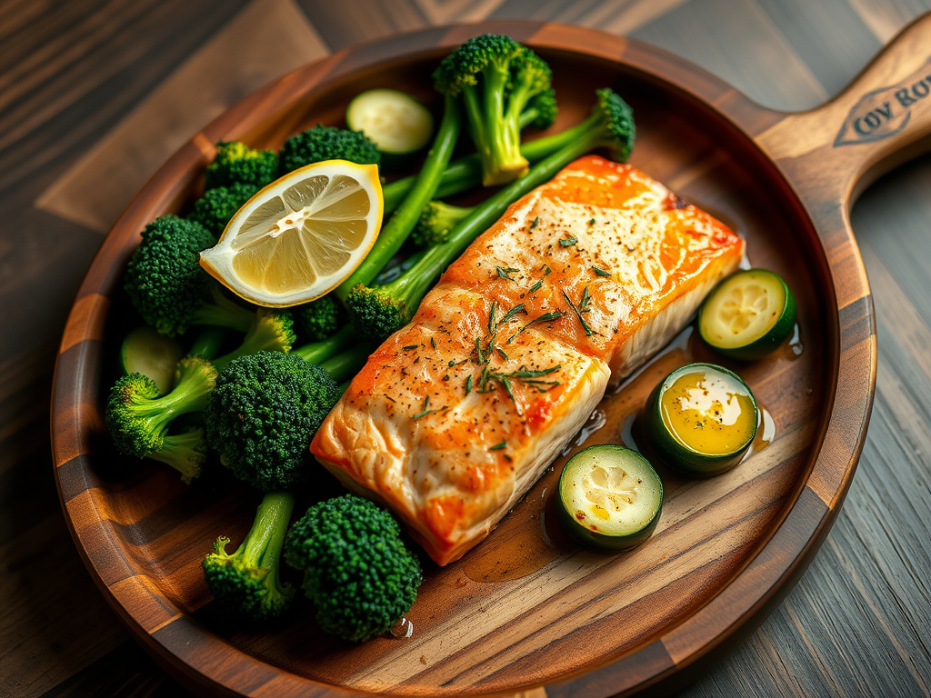 Salmon & Greens Tray Bake – A No-Fuss Omega-3 Recovery Meal for&nbsp;One