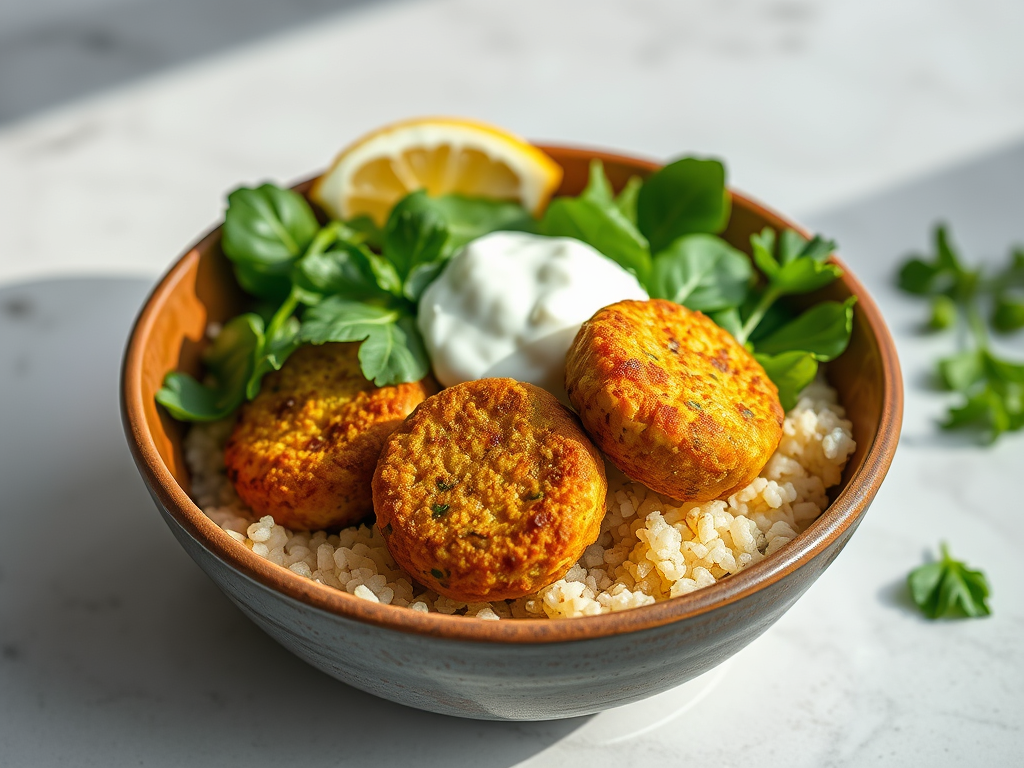 Baked Falafel & Couscous Bowl – Fibre, Protein & Recovery in One&nbsp;Bowl