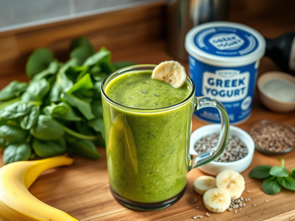 Classic Green Power Smoothie for&nbsp;One
