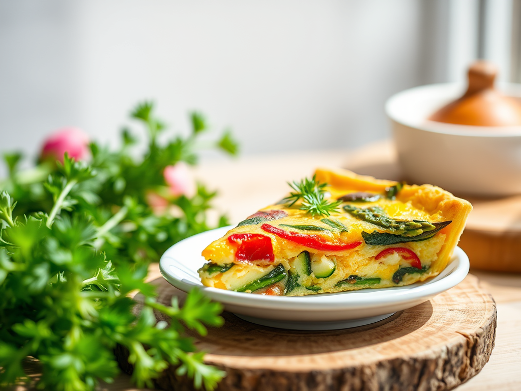 Spring Vegetable Frittata (Single&nbsp;Serve)