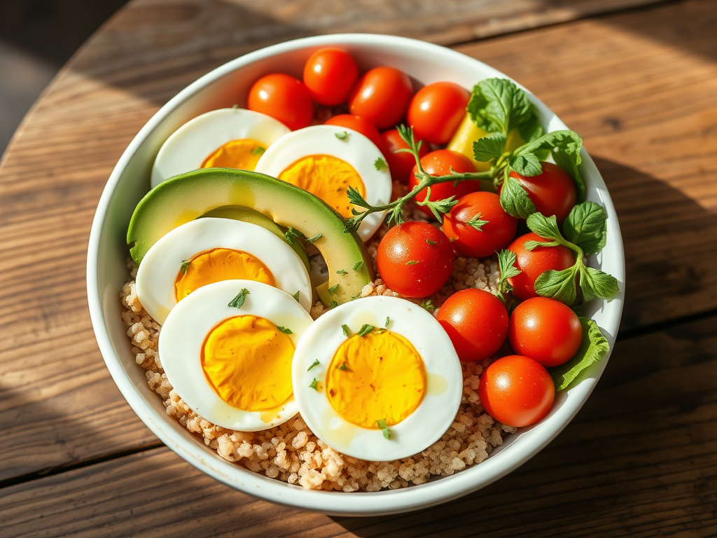 Egg & Avocado Protein&nbsp;Bowl