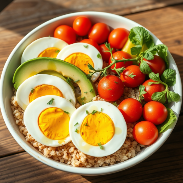 Egg & Avocado Protein&nbsp;Bowl