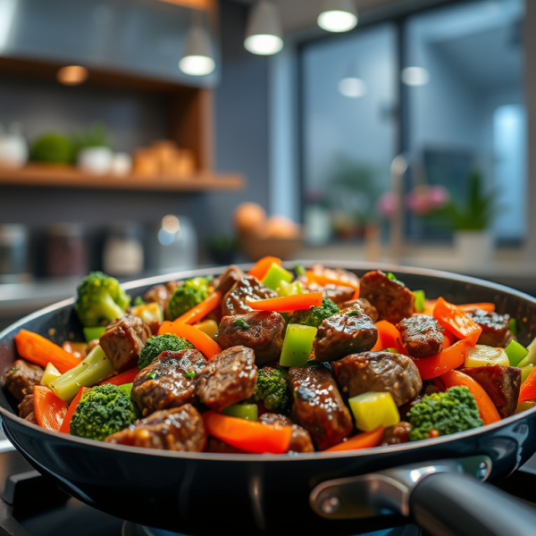 Beef & Veggie Stir-Fry with&nbsp;Tamari