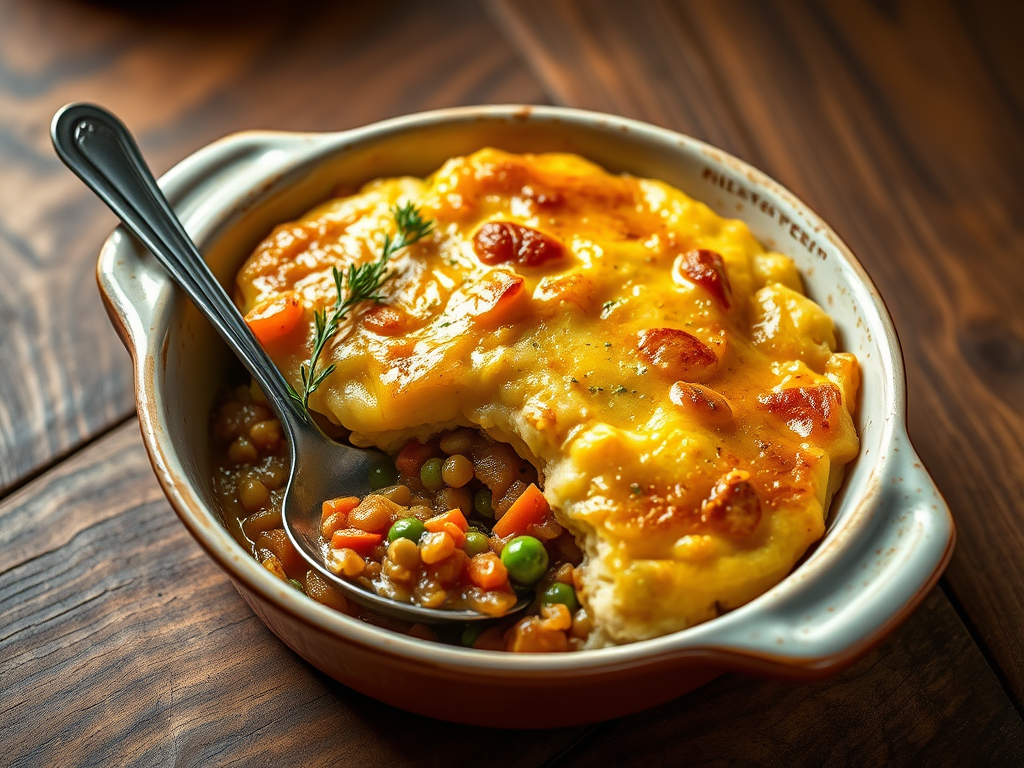 Vegetable & Lentil Shepherd’s&nbsp;Pie