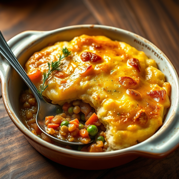 Vegetable & Lentil Shepherd’s&nbsp;Pie