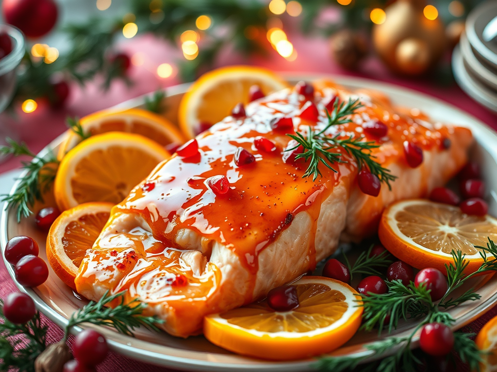 Honey Citrus Glazed Baked Salmon&nbsp;Side