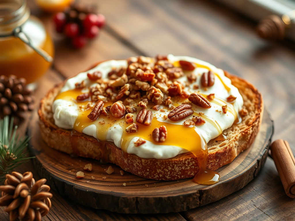 Advent Calendar Day 13 – Honey-Pecan Breakfast&nbsp;Toast
