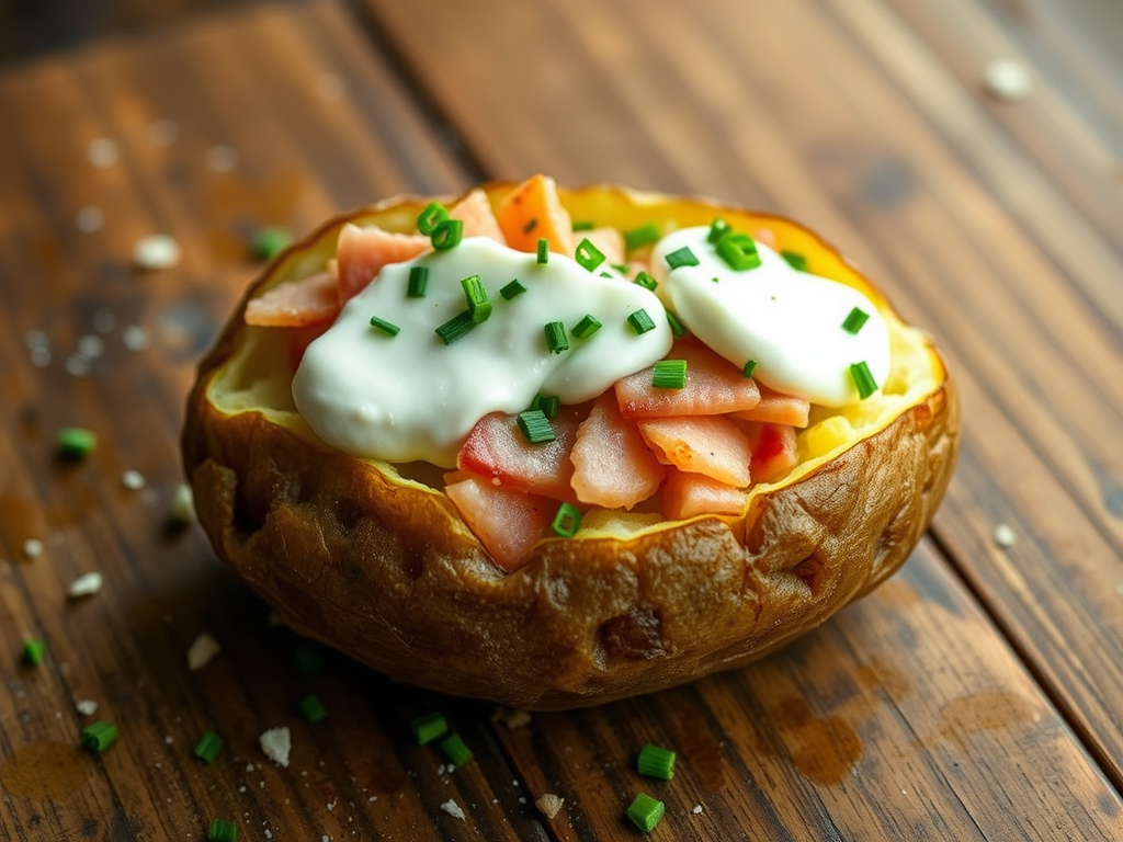 Single-Serve Loaded Baked&nbsp;Potato