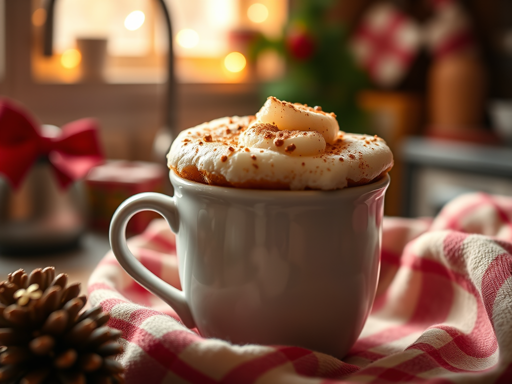 Advent Calendar Day 14 – Mini Gingerbread Mug&nbsp;Cake