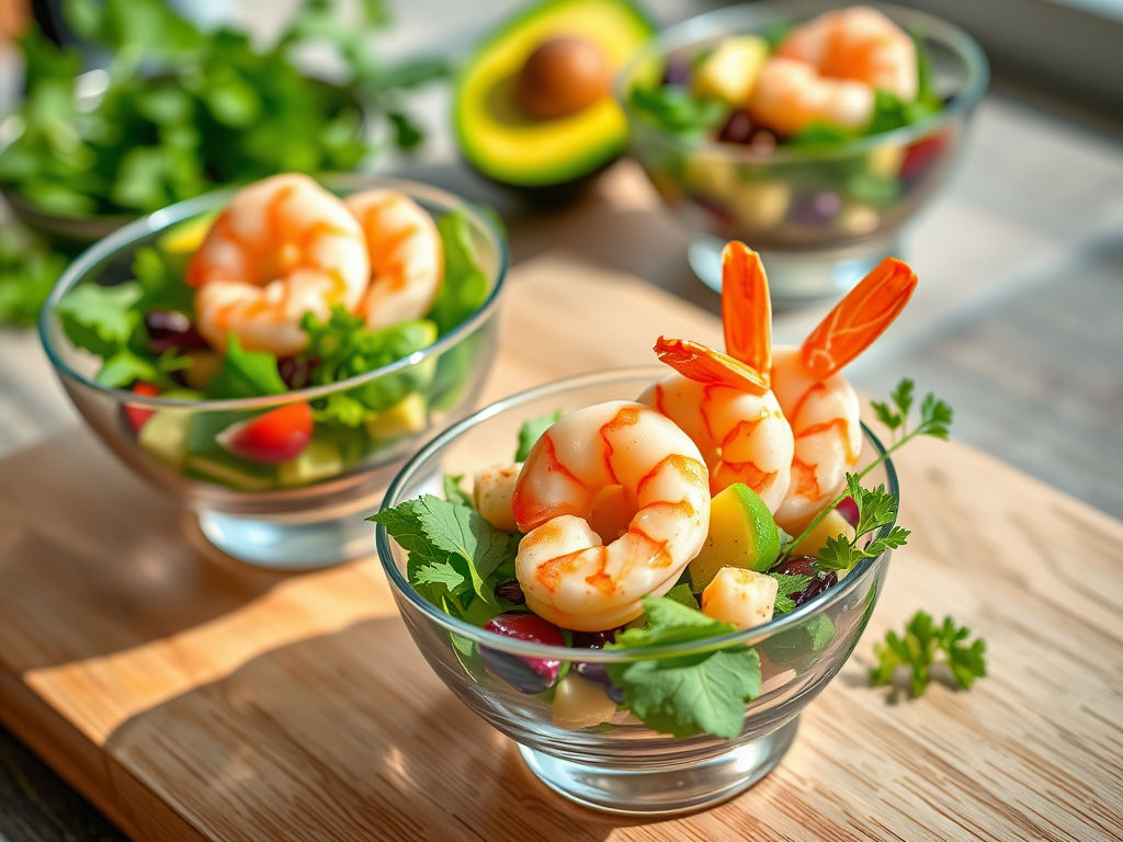 Prawn, Avocado & Herb Summer Cups (No-Cook Summer&nbsp;Recipe)