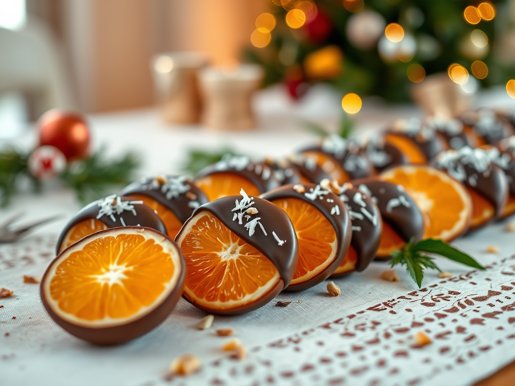 Advent Calendar Day 17 – Dark Chocolate–Dipped Clementines
