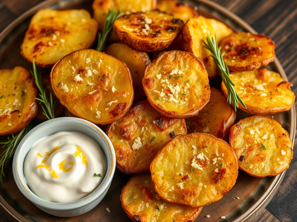 Advent Calendar Day 19 – Crispy Smashed Potatoes with Garlic Butter (Golden, Crunchy&nbsp;Joy)