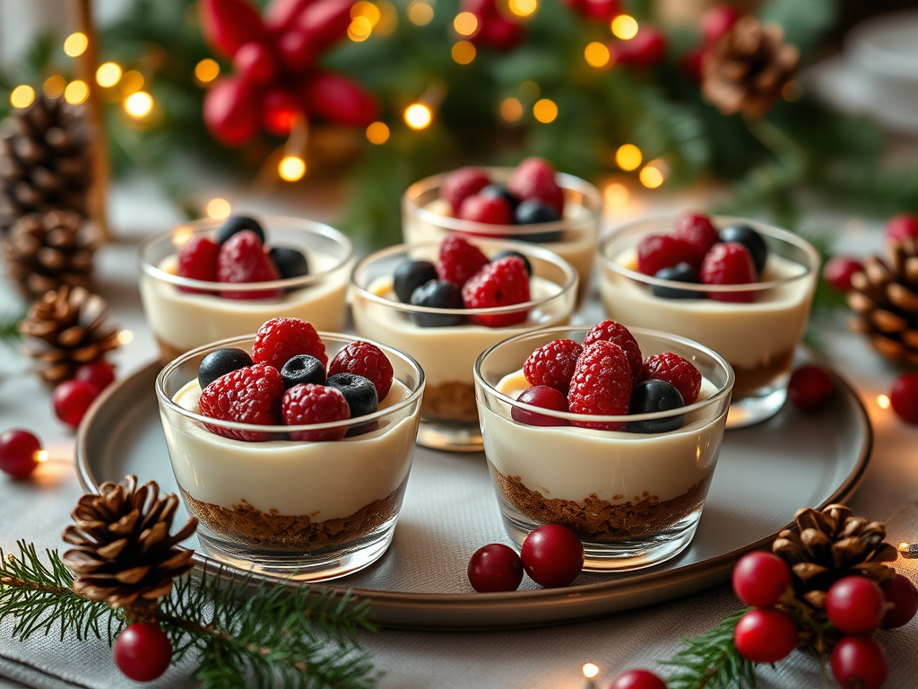 Advent Calendar Day 20 – Festive No-Bake Cheesecake Cups (Zero Oven, Maximum&nbsp;Cheer)