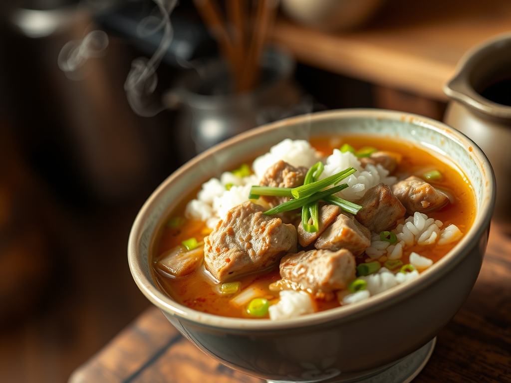 Busan-Style Pork & Rice Soup for&nbsp;One