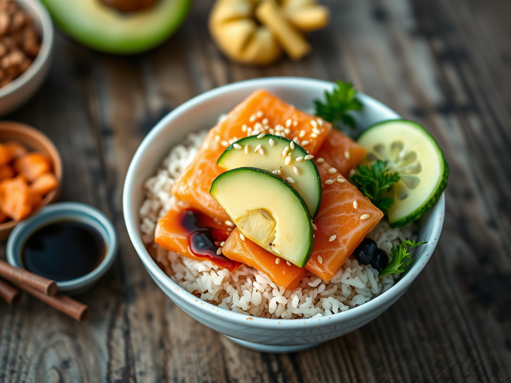 Sushi-Inspired Salmon Bowl (Easy Summer Dinner, No Rolling&nbsp;Required)