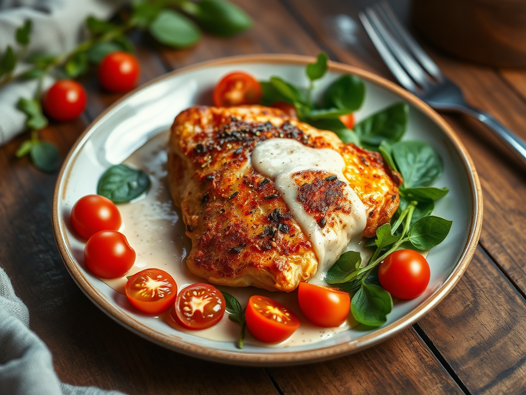 Creamy Tuscan Chicken for One (or&nbsp;Two)