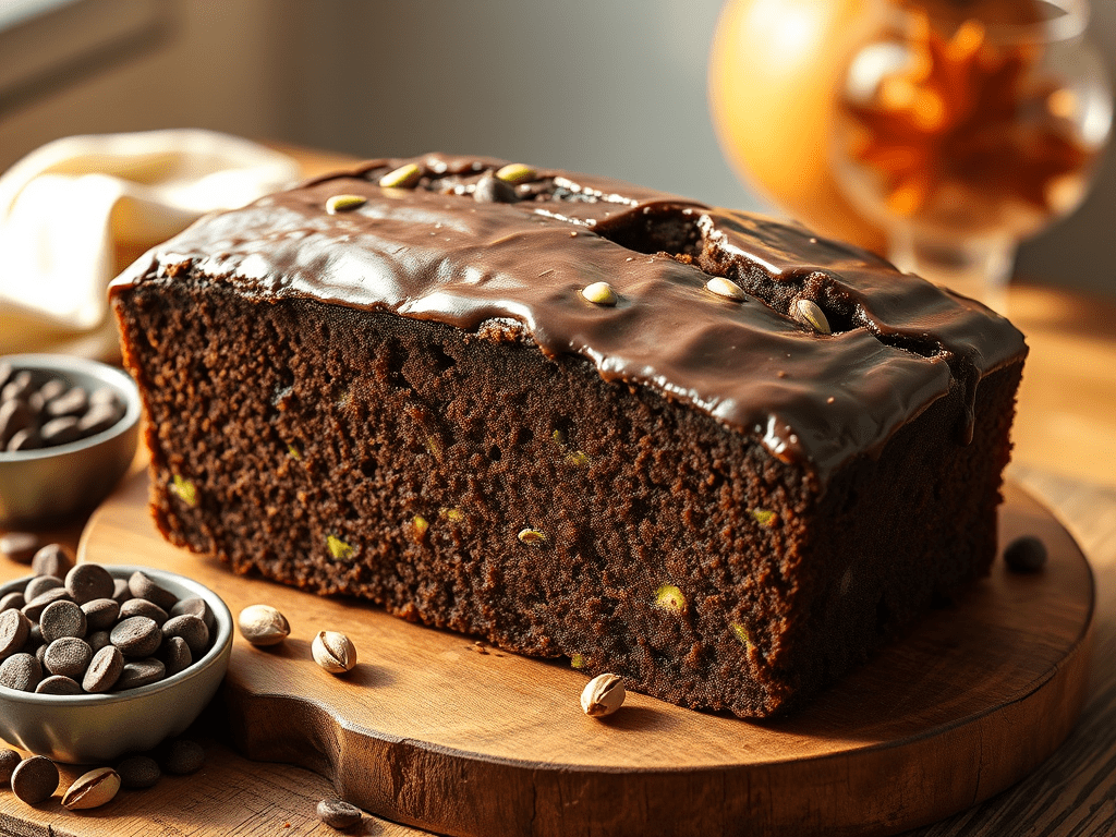 Chocolate Pistachio Loaf Cake (Single-Serve&nbsp;Friendly)