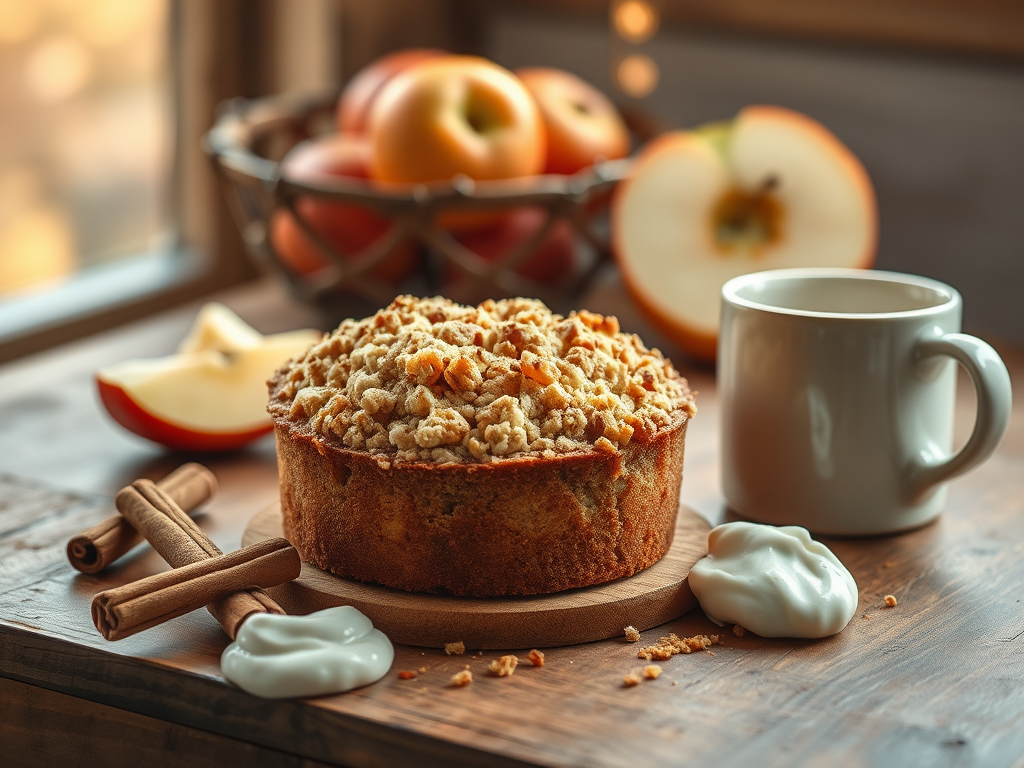 Apple Crumb Cake (Small-Batch Comfort&nbsp;Bake)
