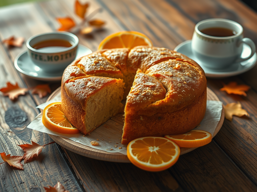 Orange & Almond Cake (Small-Batch, Naturally Gluten-Free)