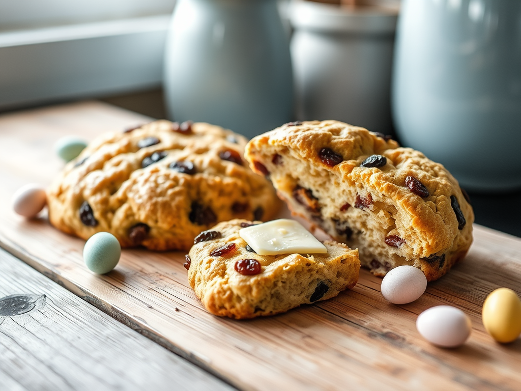 Small-Batch Easter Spiced Scones