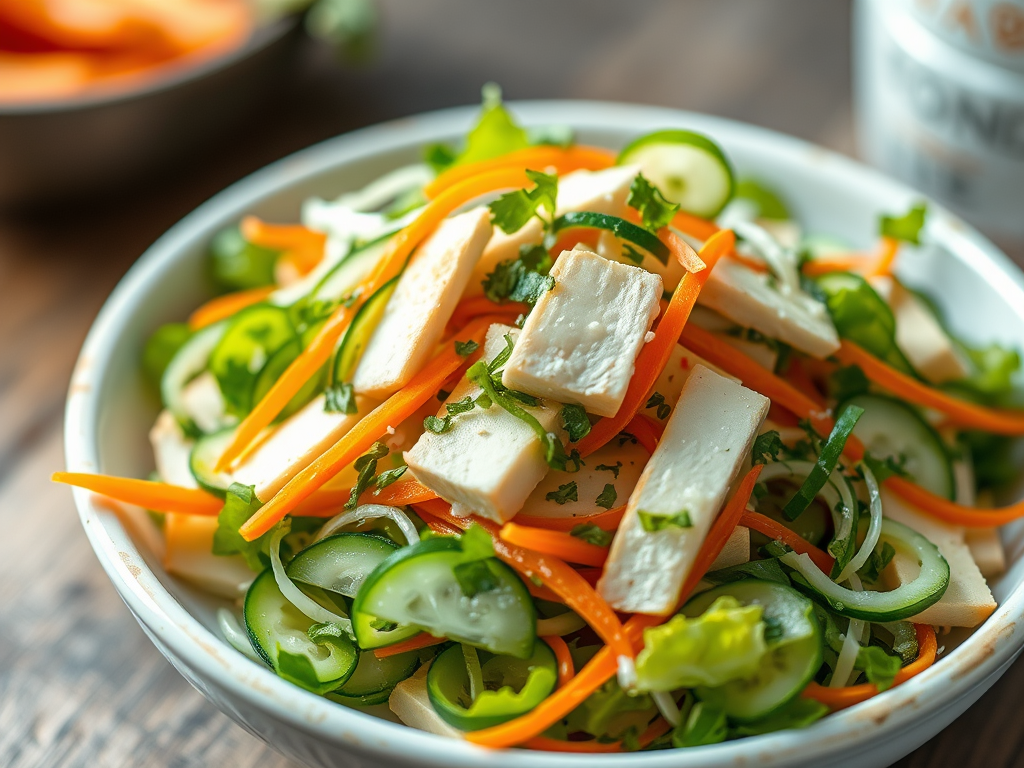 Tofu Skin Salad (High-Protein, No-Cook, Surprisingly Addictive)