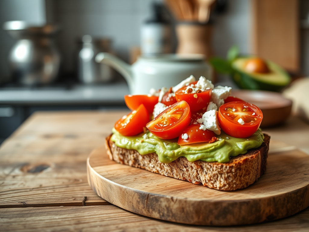 Avocado & Bean Toast for One (10-Minute Café-Style Meal That Actually Fills You Up)
