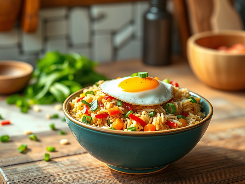 15-Minute Veggie Fried Rice for One (Fast, Cheap, Zero Waste)