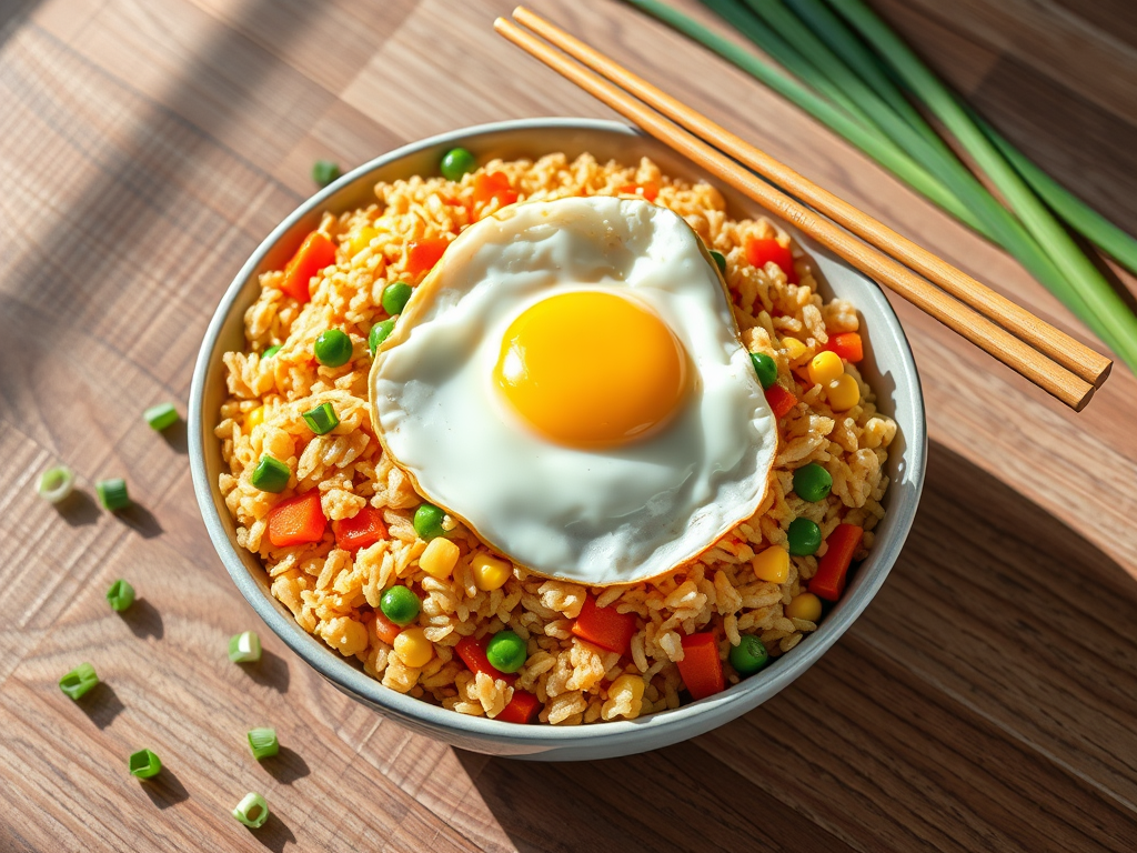 15-Minute Veggie Fried Rice for One (Use What You Have, No Waste)