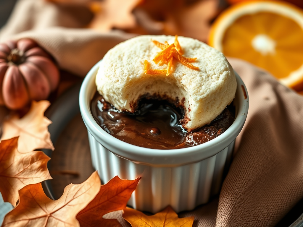 Dark Chocolate & Orange Self-Saucing Pudding (✧ Subscriber-Only)