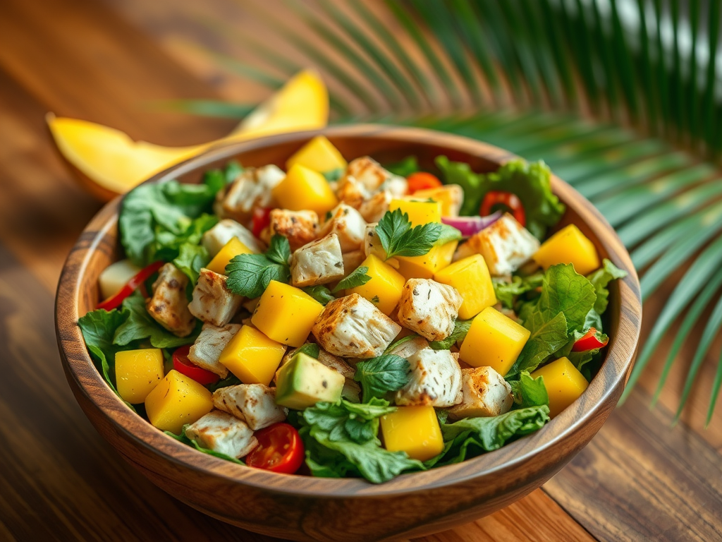Mango Chicken Salad for One (Fresh, Filling, and Surprisingly Easy)
